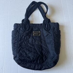 Marc Jacobs Women's Medium Dual Handle Workwear Nylon Black Tote Bag